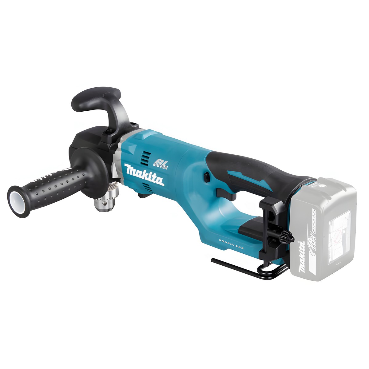 Дрель угловая аккумуляторная MAKITA DDA450ZK (без АКБ и ЗУ)