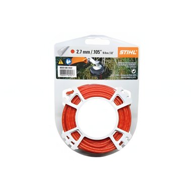 Косильные струны круглого сечения O 2,7 mm x красное x 9,0