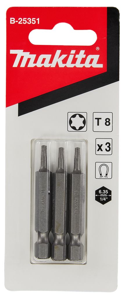 Насадка T8, 50 мм, E-form (MZ), 3 шт.