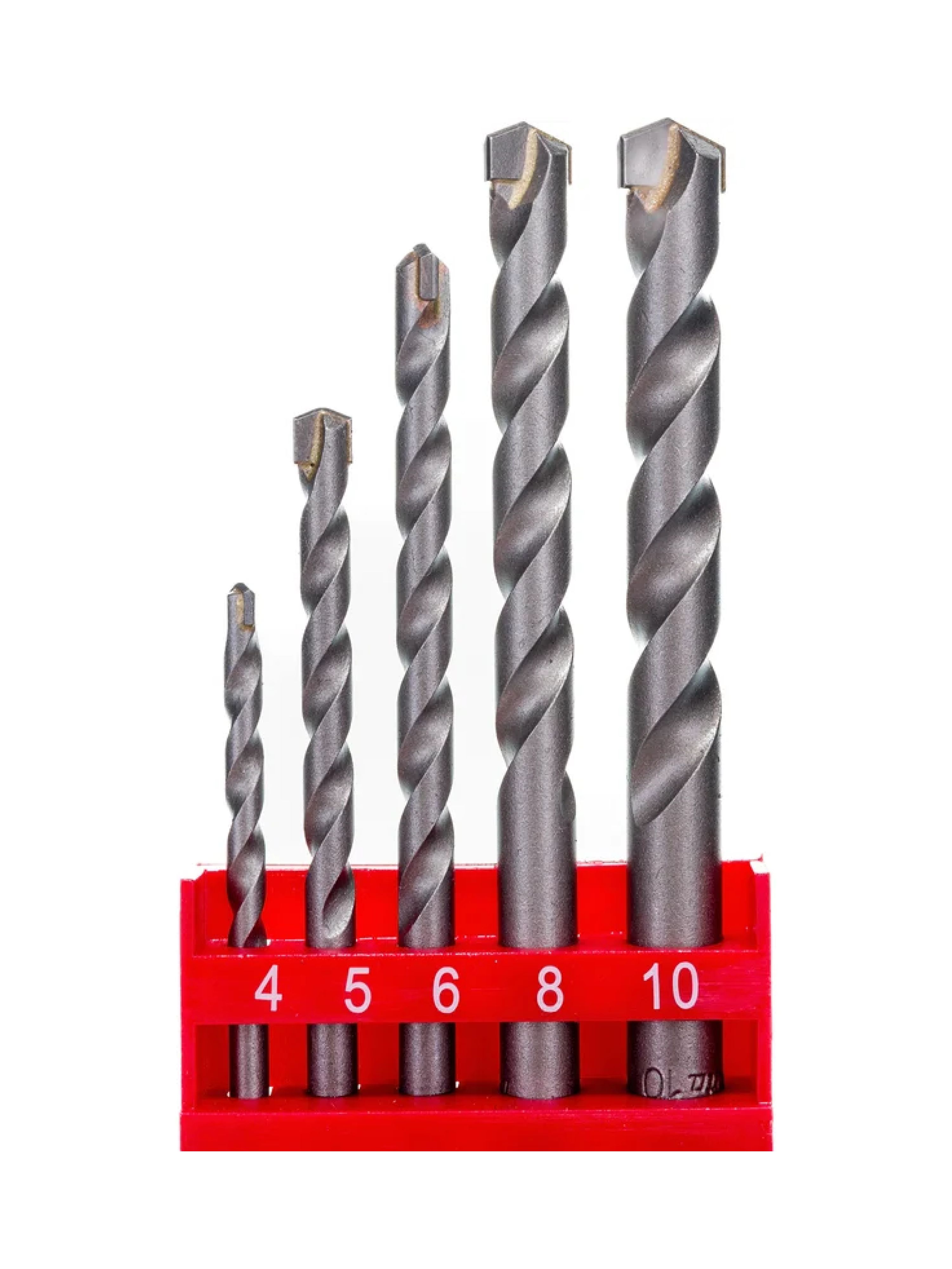 Набор сверл по бетону 5 шт. (4,5,6,8,10 мм) MAKITA D-05175