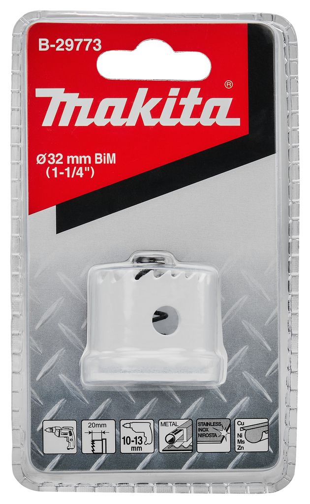 Коронка BiM 32x20 для листового металла