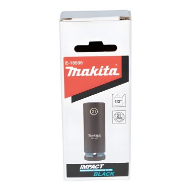 Ударная удлиненная торцовая головка Impact Black 1/2" 21x81,5 мм
