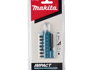 Набор бит Impact Black 25 мм 8 шт.(PH1,2XPH2,PH3,PZ1,PZ2,PZ3,магнитный держатель) MAKITA E-11994
