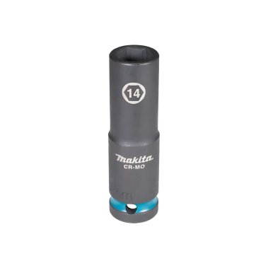 Ударная удлиненная торцовая головка Impact Black 1/2" 14x81,5 мм
