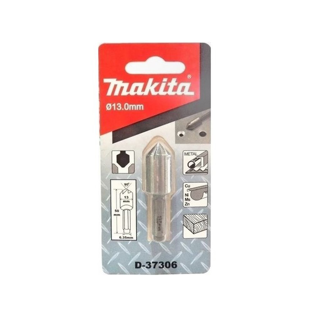 Зенкер шестигранный 13 х 50 мм, 90*, 7Т MAKITA D-37306